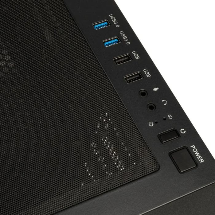 Кутия Kolink Unity Meshbay ARGB Mid-Tower, Black - Image 3