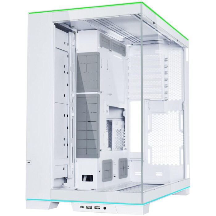 Кутия Lian Li PC-O11 Dynamic EVO RGB Mid-Tower, Tempered Glass, Бяла - Image 5