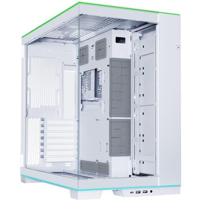 Кутия Lian Li PC-O11 Dynamic EVO RGB Mid-Tower, Tempered Glass, Бяла - Image 1
