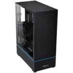 Кутия Lian-Li SUP01X Mid-Tower, Tempered Glass, Черна - Image 2