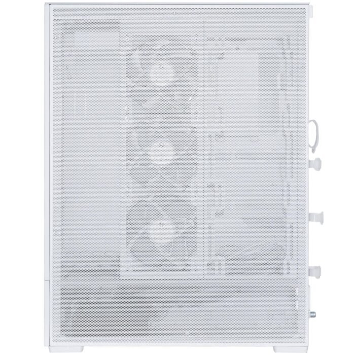 Кутия Lian-Li SUP01W Mid-Tower, Tempered Glass, Бяло - Image 4