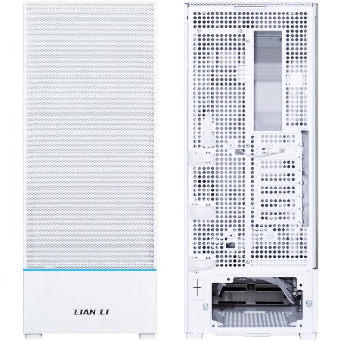 Кутия Lian-Li SUP01W Mid-Tower, Tempered Glass, Бяло - Image 5