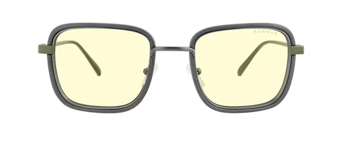 Геймърски очила GUNNAR Fallout Vault 33 Gunmetal/Olive - Amber - Image 1