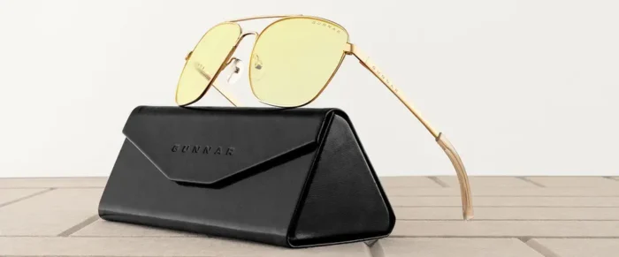 Компютърни очила GUNNAR Mustang Onyx, Amber - Image 6