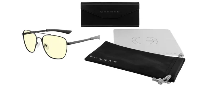 Компютърни очила GUNNAR Mustang Onyx, Amber - Image 7