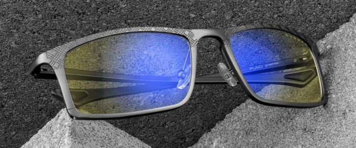 Компютърни очила GUNNAR Plaid Graphite - Amber - Image 6
