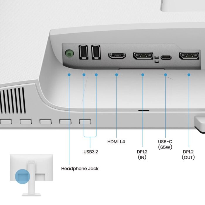 Монитор BenQ GW2486TC, 23.8", IPS, 1920x1080, 100Hz, Speaker 2 x 2W - Image 7