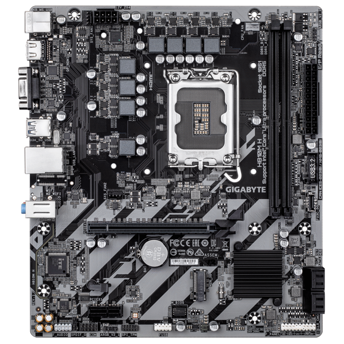Дънна платка GIGABYTE H810M H, LGA 1851 - Image 1