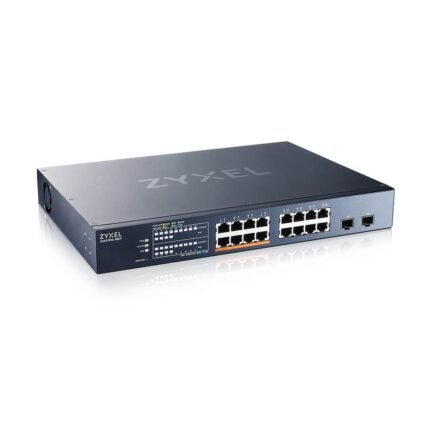 Суич ZyXEL XMG1915-18EP, 16-портов, 2x SFP, Gigabit, Управляем, , PoE