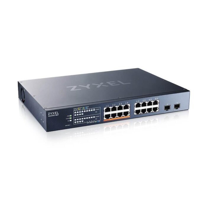 Суич ZyXEL XMG1915-18EP, 16-портов, 2x SFP, Gigabit, Управляем, , PoE - Image 1