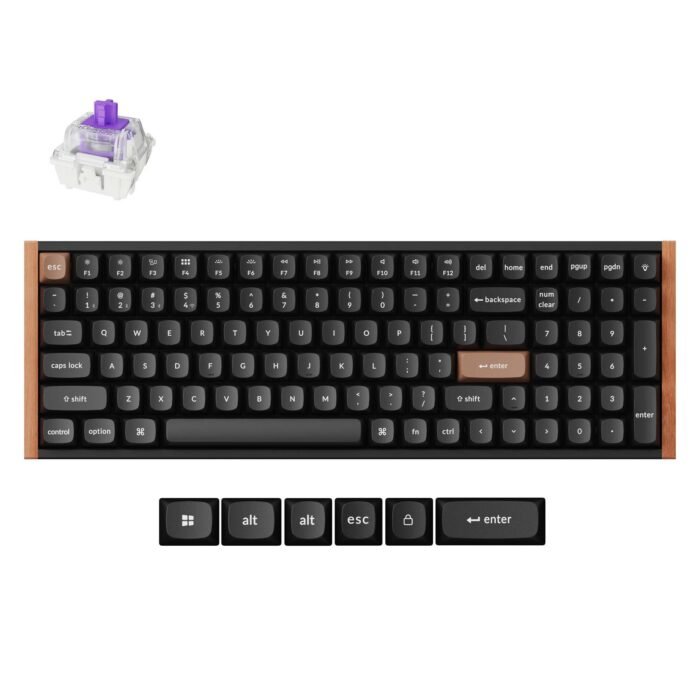Геймърска механична клавиатура Keychron K4 HE Special Edition - Wireless, Full Size - Image 1