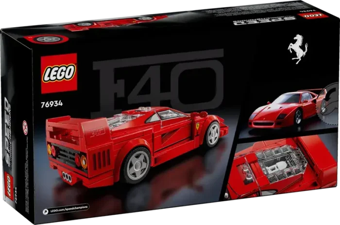 LEGO Speed Champions - Ferrari F40- 76934 - Image 6