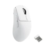 Геймърска Безжична мишка Lemokey G2 8K, Matte White - Image 2