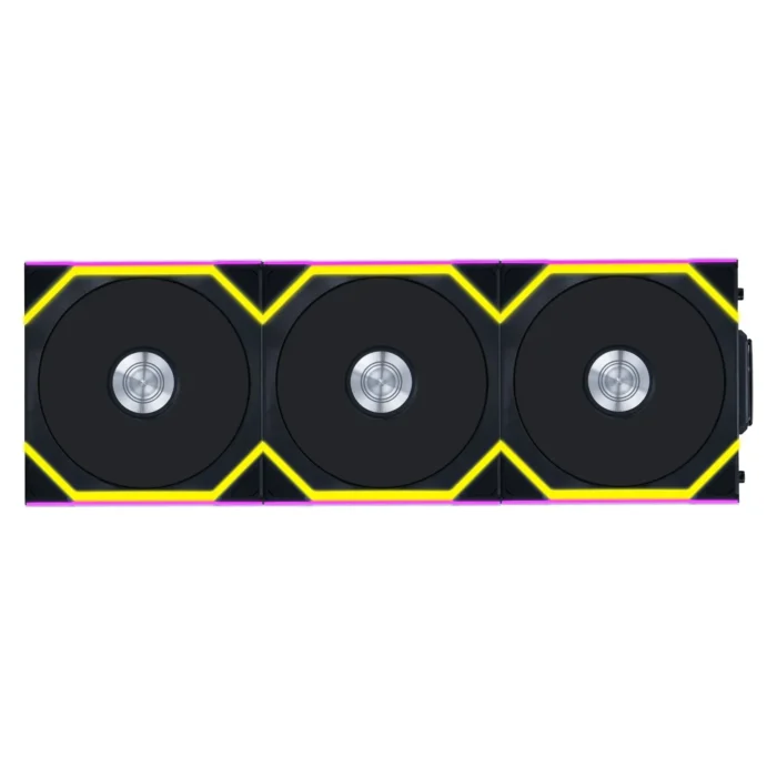 Вентилатори 3бр Lian Li UNI FAN SL Wireless ARGB PWM Reverse Blade - 120 mm Черен + Контролер - Image 1
