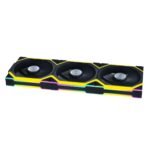 Вентилатори 3бр Lian Li UNI FAN SL Wireless ARGB PWM Reverse Blade - 120 mm Черен + Контролер - Image 2