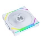 Вентилатори 3бр Lian Li UNI FAN SL Wireless ARGB PWM Reverse Blade - 120 mm Бели + Контролер - Image 5