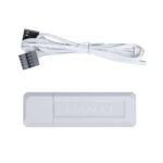 Вентилатори 3бр Lian Li UNI FAN SL Wireless ARGB PWM Reverse Blade - 120 mm Бели + Контролер - Image 10