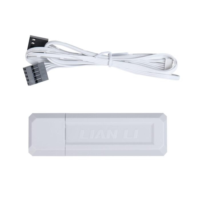 Вентилатори 3бр Lian Li UNI FAN SL Wireless ARGB PWM Reverse Blade - 120 mm Бели + Контролер - Image 10