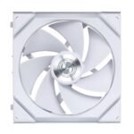 Вентилатори 3бр Lian Li UNI FAN SL Wireless ARGB PWM Reverse Blade - 120 mm Бели + Контролер - Image 7