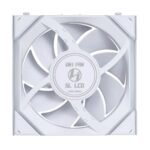 Вентилатори 3бр Lian Li UNI FAN SL Wireless LCD ARGB PWM - 120 mm Бели - Image 7