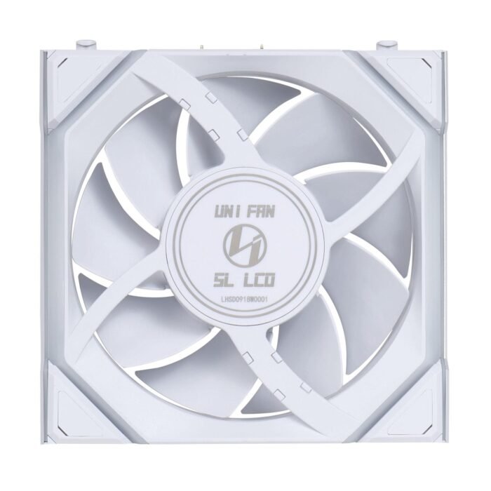 Вентилатори 3бр Lian Li UNI FAN SL Wireless LCD ARGB PWM - 120 mm Бели - Image 7