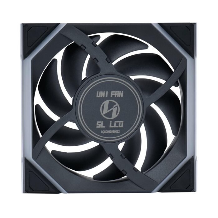 Вентилатори 3бр Lian Li UNI FAN SL Wireless LCD Reverse Blade ARGB PWM - 120 mm Черни - Image 7
