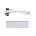 Вентилатори 3бр Lian Li UNI FAN SL Wireless LCD Reverse Blade ARGB PWM - 120 mm Бели - Image 8