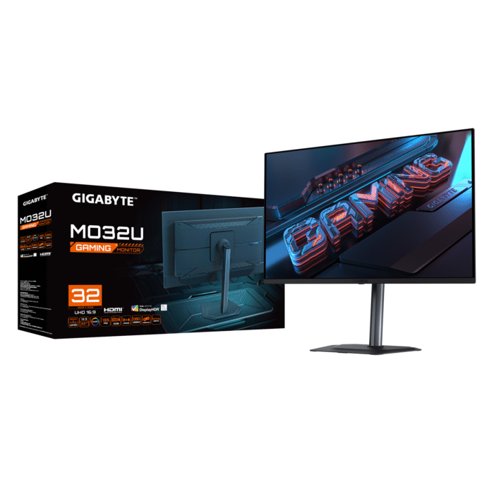 Гейминг монитор GIGABYTE MO32U - 31.5" QD-OLED 4K UHD, 165Hz, 0.03ms - Image 8