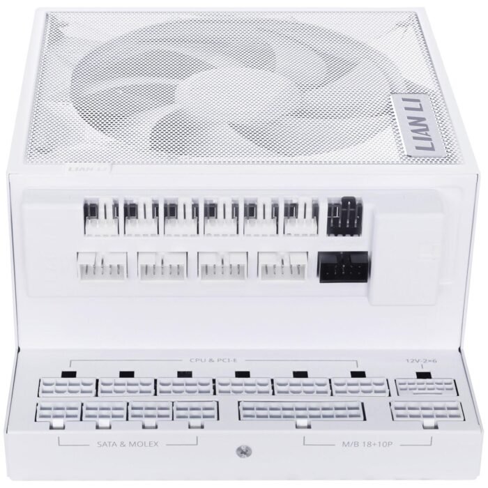Захранващ блок Lian Li EDGE 1200W 80+ Gold PCIe 5.1, ATX 3.1 - Бяло - Image 7