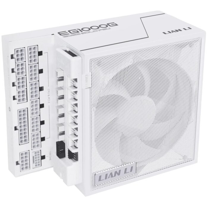 Захранващ блок Lian Li EDGE 1000W 80+ Gold PCIe 5.1, ATX 3.1 - Бяло - Image 1