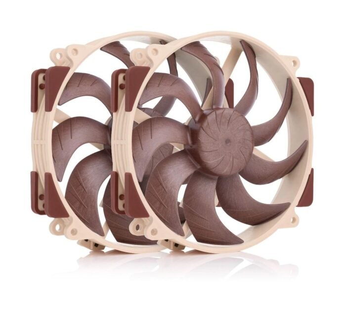Комплект вентилатори Noctua NF-A14x25r G2 PWM Sx2-PP, 2 x Fan 140mm - Image 1
