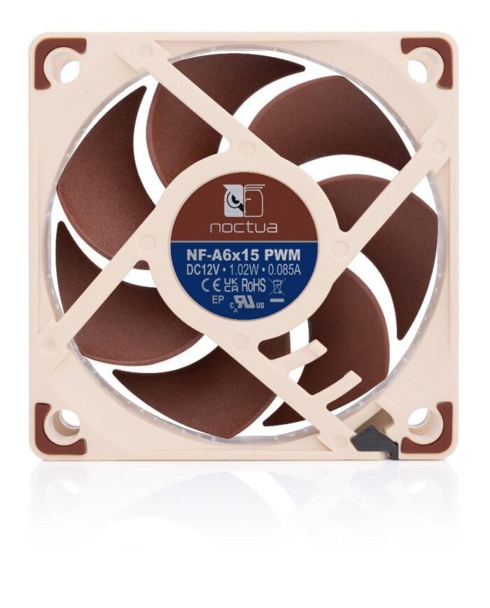 Вентилатор Noctua NF-A6x15 PWM, 60 x 60 x 15 mm - Image 4