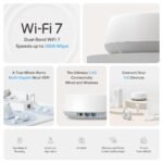 Меш система TP-LINK Deco BE25 (2-pack), BE3600, 2x 2.5GbE, Wi-Fi 7 - Image 5