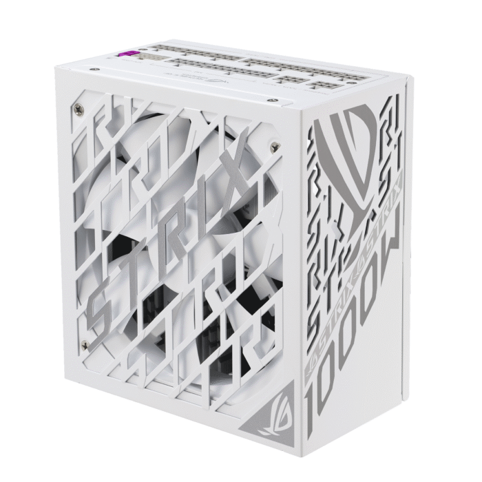 Захранващ блок ASUS ROG STRIX 1000W White Edition, 80+ Platinum PCIe 5.1, Fully Modular - Image 4
