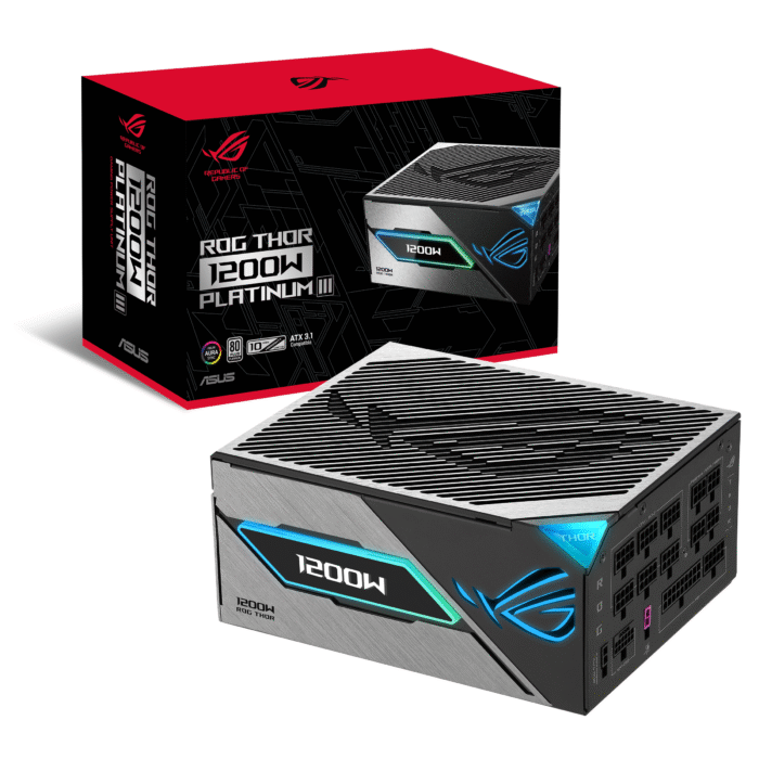 Захранващ блок ASUS ROG THOR III 1200W , 80+ Platinum PCIe 5.1, Fully Modular - Image 12