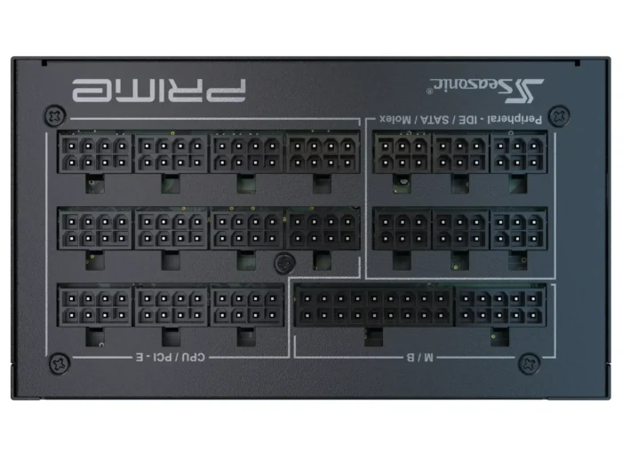 Захранващ блок Seasonic PRIME TX-1300, 1300W, 80+ Titanium, PCIe Gen5 - Image 8