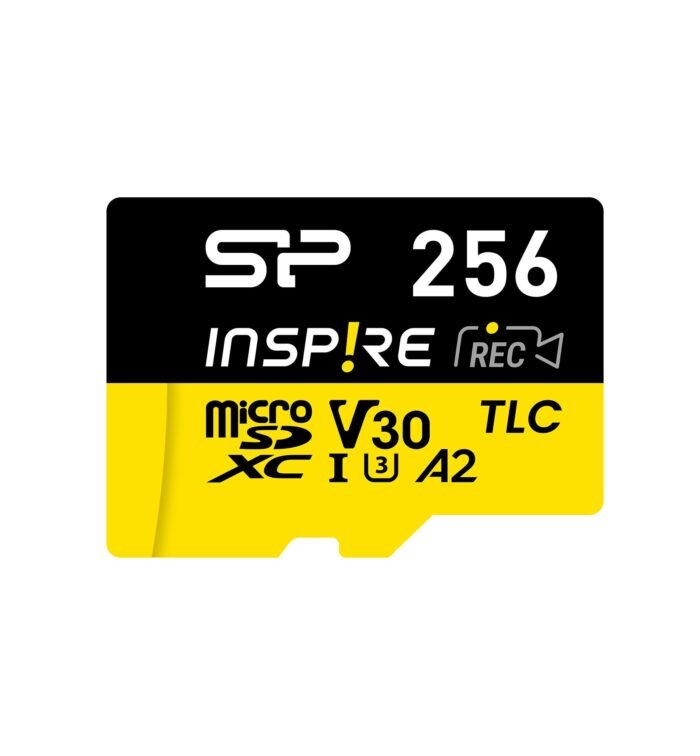 Карта памет Silicon Power Inspire 256GB, microSDXC, Class 10, SD Adapter - Image 1