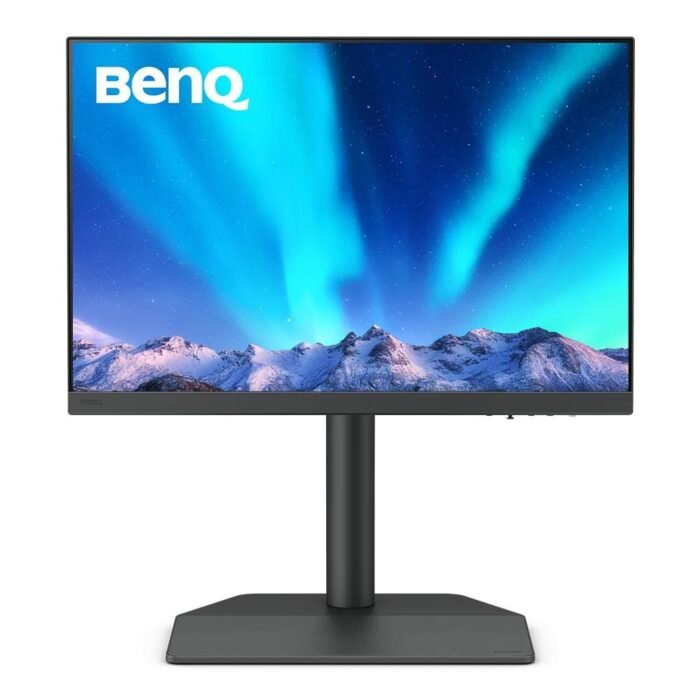 Монитор за фото и видео редактиране BenQ SW242Q, 24.1", IPS, 2K, HDR10 - Image 1