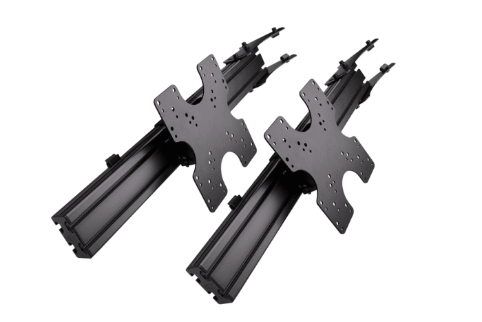 Удължително рамо за монитор Next Level Racing Elite Freestanding Triple Monitor Carbon Grey - Image 1