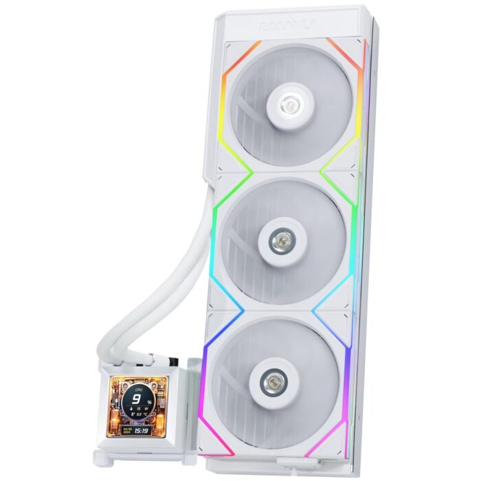 Охладител за процесор Lian Li HydroShift LCD 360 TL - White - Image 1