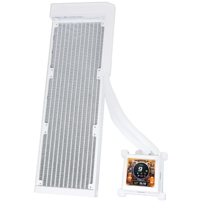 Охладител за процесор Lian Li HydroShift LCD 360 Fanless RGB - Бял - Image 1