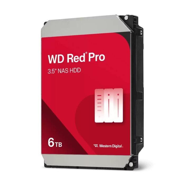 Хард диск WD Red Pro, 6TB NAS, 3.5", 256MB, 7200RPM, WD6005FFBX - Image 1