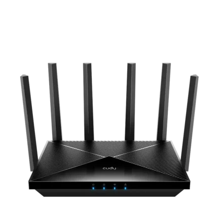 Безжичен рутер Cudy WR6500H, BE6500 двубандов Wi-Fi 7, 1x2.5Gbps WAN порт,4x10/100/1000, 6x5dBi антени