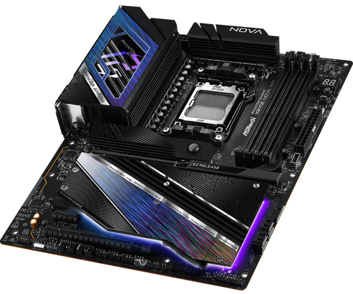 Дънна платка ASROCK X870E PG NOVA WIFI, Socket AM5 - Image 3