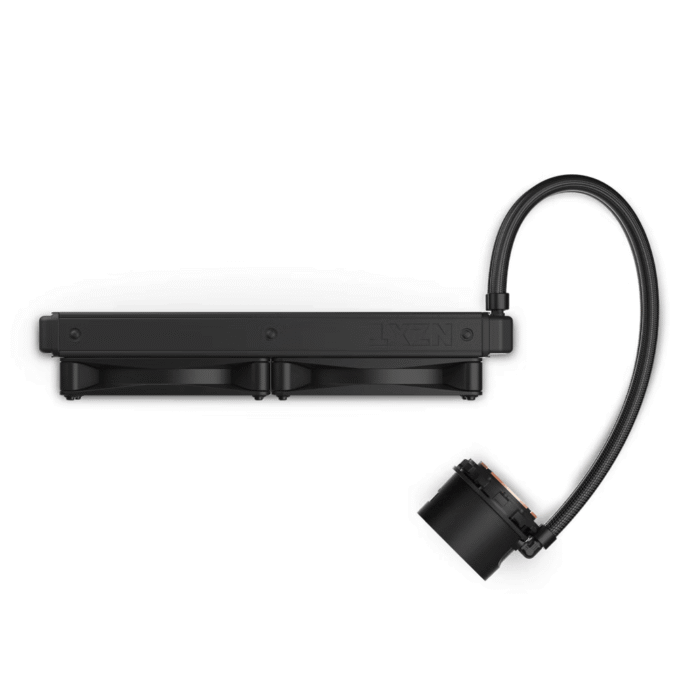 Охладител за процесор NZXT Kraken 280 Black - LCD Display - Image 2
