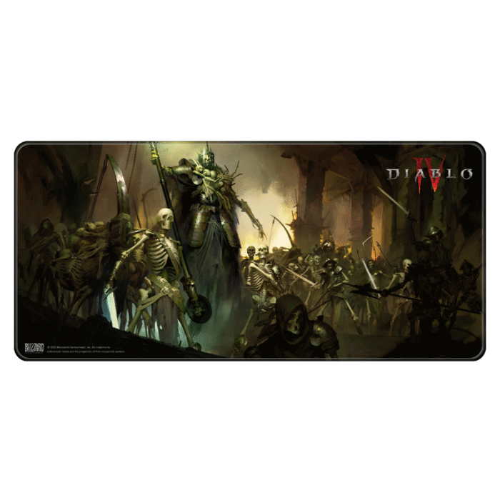 Геймърски пад Diablo IV - Skeleton King, XL - Image 1