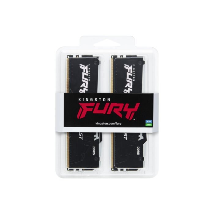 Памет Kingston FURY Beast Black RGB 64GB(2x32GB) DDR5 5600MHz CL40 - Image 3