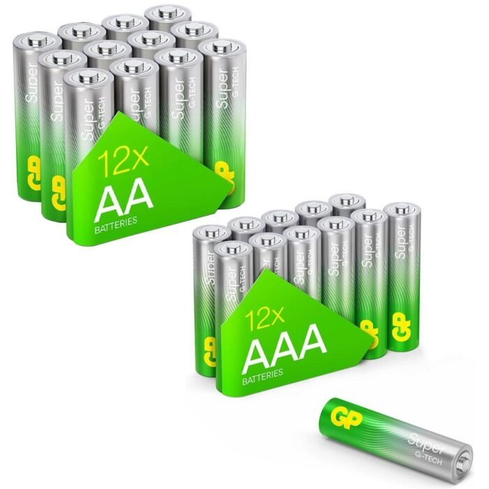 GP SUMMER PACK Алкални батерии  ULTRA AA x 12 бр. + ULTRA AAA x 12 бр. + Fan/ Вентилатор/  GP BATTERIES - Image 2