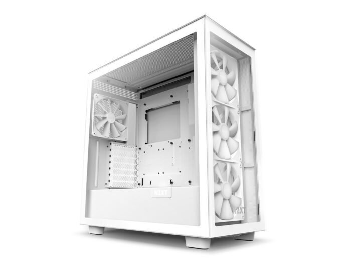 Кутия NZXT H7 Elite 2023 Matte White Mid-Tower - Image 2