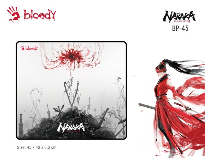 Геймърски пад A4 Bloody BP-45 Naraka, M размер, 450 x 500 x 3mm - Image 1
